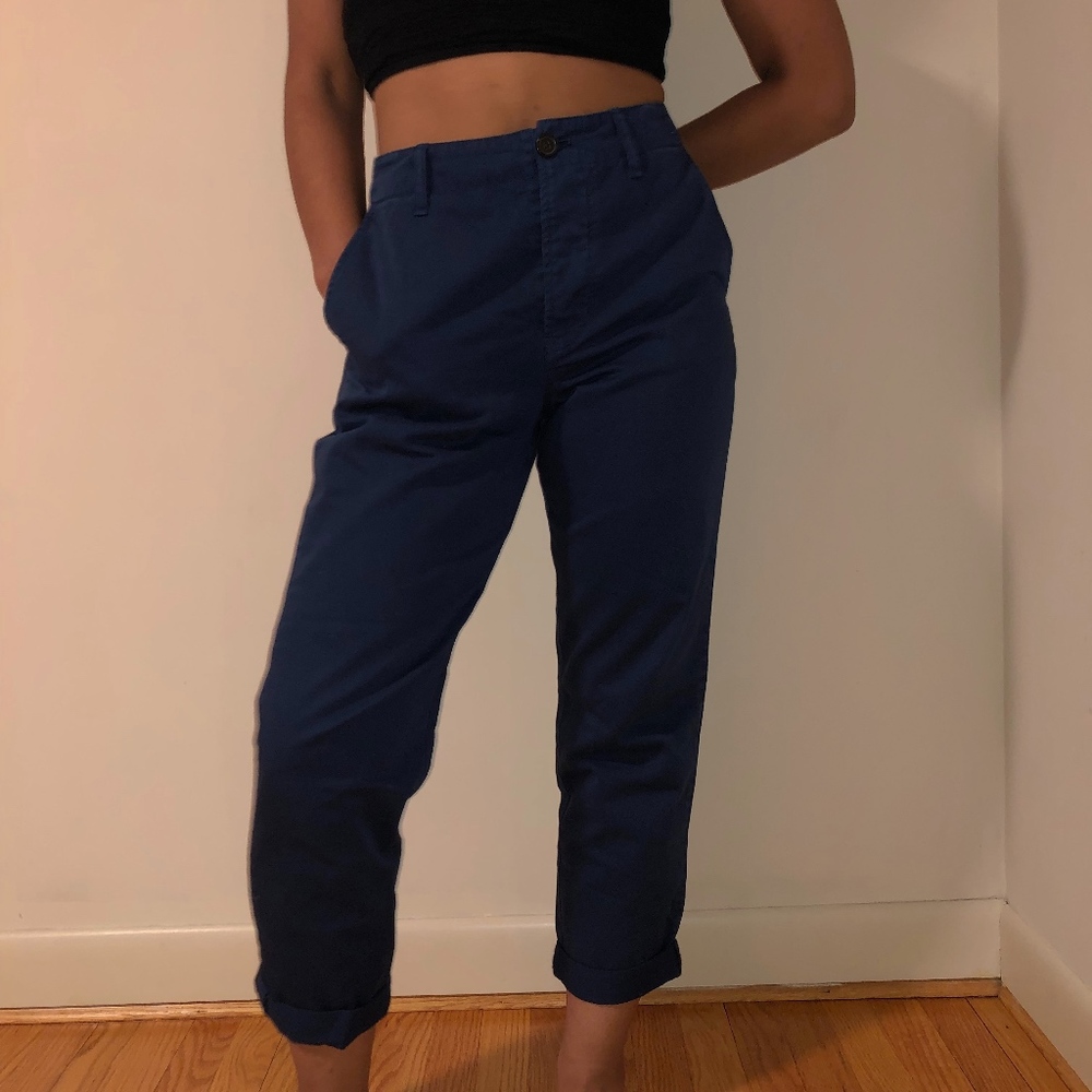 navy blue chino's